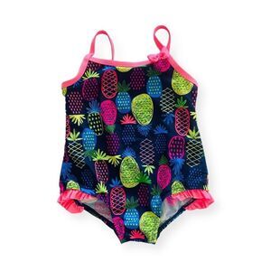 OshKosh Pineapples One Piece Swimsuit Size 18 Months